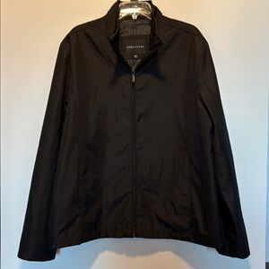 Structure Men's Black Windbreaker Jacket, Size XL